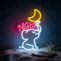 Enseigne néon murale LED Neonawall, alimentée par USB, avec interrupteur à intensité variable, pour décoration murale, snack-bars, magasins de proximité, cafés, bars, fêtes, vitrines, maison, cadeau