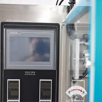 Petite machine d'emballage remplissante automatique de poudre d'assaisonnement de café de lait de nourriture de Vffs prix de machine d'emballage de sachet de bâton de coin rond