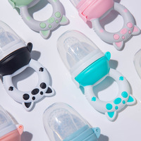 Sans BPA de qualité alimentaire bébé fruits légumes alimentation sucette formation bébé manger jouet de dentition pour les tout-petits enfants