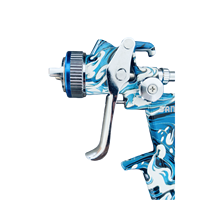 Pistolet de pulvérisation HVLP industriel haute performance 600cc en alliage avec alimentation par gravité, outil de peinture OEM personnalisable