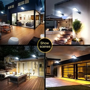 Solar LED Outdoor Wall <b>Light</b> <b>Motion</b> <b>Sensor</b> 3 Lighting Modes IP65 Waterproof Stree <b>Light</b> - Product Image 4