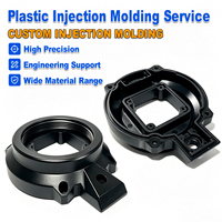Pièces de châssis de drone personnalisées OEM en plastique moulé par injection PC PA66, composants légers pour UAV, fournisseur d'usine