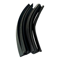 Bande d'étanchéité en caoutchouc EPDM flexible en forme de triangle, écologique, pour isolation thermique, réduction du bruit et protection contre les intempéries