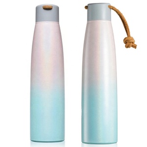 Nueva Botella de Agua de Acero Inoxidable 304, Portátil, con Cuerda, Deportiva, de Boca Pequeña, para Viajes - Product Image 3