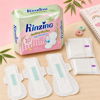 Serviettes hygiéniques en coton biologique avec inserts jetables multi-tailles pour la vente en gros et les marques privées