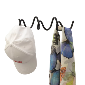 Ganchos de Diseño Ondulado Personalizados, <span class=keywords><strong>Perchero</strong></span> de <span class=keywords><strong>Pared</strong></span> Resistente, Apto para Paredes de Dormitorios y Salas de Estar - Product Image 1