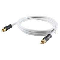 Câble audio RCA mâle-mâle de haute qualité 1m-3m, conducteurs plaqués or, gaine en PVC pour TV, lecteur CD, amplificateur de puissance, voiture