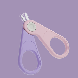 Ensemble de soins <span class=keywords><strong>pour</strong></span> ongles de bébé en pastel, design ergonomique, sûr <span class=keywords><strong>pour</strong></span> les doigts minuscules, comprend une lime à ongles et des pinces à nez, garantie 1 an - Product Image 3