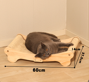 Tempat Tidur dan Alas Garuk Kucing yang Tahan Lama dengan Sisal Alami untuk Kucing Besar di Dalam Ruangan - Product Image 4
