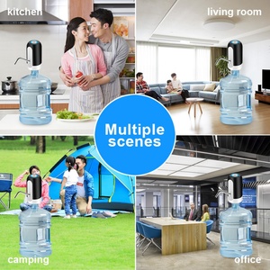 Factory Price Plastic Rechargeable Mini Electric Water Jug <b>Pump</b> Desktop Eco-Friendly USB Portable Water Dispenser <b>Pump</b> - Product Image 4