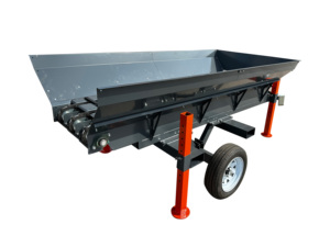 Convoyeur <span class=keywords><strong>à</strong></span> trémie d'alimentation robuste pour fendeuse <span class=keywords><strong>de</strong></span> bûches, système <span class=keywords><strong>de</strong></span> pales <span class=keywords><strong>à</strong></span> trois chaînes <span class=keywords><strong>de</strong></span> 10 pieds - Product Image 4