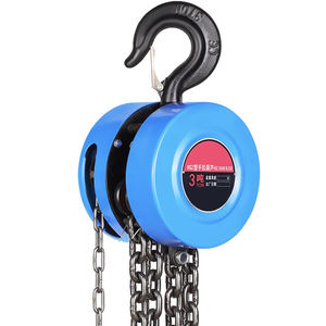 大型チェーンホイストクレーン手動リフトチェーンプーリーブロック手動ハンドチェーン持ち上げブロック0.5トン-10トン50トン - Product Image 1