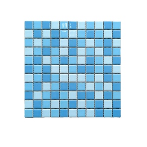 300mm*300mm Quadratische Glasmosaikfliese, Kristallmosaikfliese, Schillernde Fliese für Küchen-, Badezimmer- und Schwimmbadgestaltung - Product Image 4