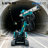 Machine de forage de tunnels souterrains (TBM) avec moteur diesel et pompe pour la construction de puits d'eau - Prix compétitif