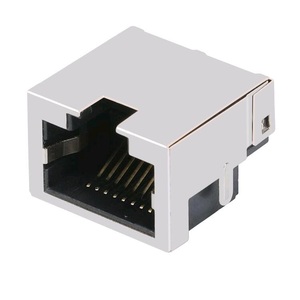 <span class=keywords><strong>Conector</strong></span> <span class=keywords><strong>RJ45</strong></span> Hembra de Bajo Perfil para PCB Ethernet 8P8C 615008185121 - Product Image 2