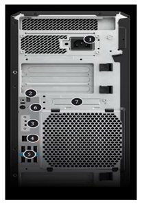 <span class=keywords><strong>Workstation</strong></span> Desktop PC <span class=keywords><strong>HP</strong></span> Z6 G5 A Tower con AMD Ryzen 7000/Intel Xeon W9, fino a 1TB di memoria, SSD da 104TB, 1450W - Product Image 6