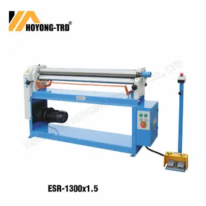 Top quality electric Slip Roll plate Bending roll Machine 2 mm thick Power 3 Roller Rolling Machine