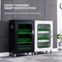 Armoire de recharge intelligente pour tablettes, casier de stockage à chargement rapide, résistant à la rouille, pour iPad et téléphones portables, idéal pour les salles d'examen