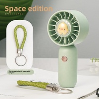 Ventilateur portable OEM/ODM personnalisé avec logo, vente en gros d'usine, mini-ventilateur rechargeable à piles pour petites entreprises, super promotion