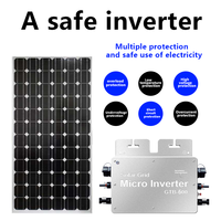 Allemagne 400W Montage de panneaux solaires pour balcon 600W 800W 1000W Système solaire sur réseau avec contrôleur MPPT pour installation à domicile