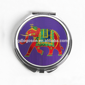 Nhà Sản Xuất Phụ Nữ Sang Trọng Đôi Hai Mặt Vòng Nhỏ Mini Mỹ Phẩm Gương Xách Tay Nhỏ Gọn Tùy Chỉnh Túi Trang Điểm Gương - Product Image 4