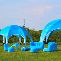 Ensemble de canapé-tente gonflable en PVC imperméable, personnalisé, de haute qualité, durable, écologique, neuf, conçu sur mesure pour la vente en gros