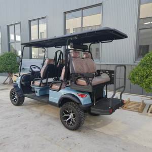 Carrito de golf todoterreno de 6 plazas, chasis alto + potencia fuerte, maneja fácilmente varios terrenos - Product Image 3