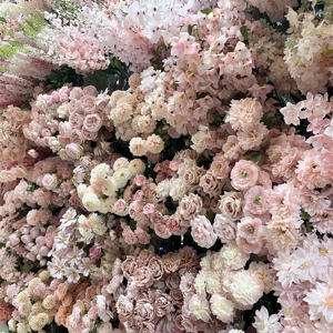 Flores Artificiales de <span class=keywords><strong>la</strong></span> <span class=keywords><strong>Serie</strong></span> Rosa, Color Rosa, para Decoración de Bodas, Arreglos Florales, Color Azul Marino, Color Fucsia Empolvado, Venta al Por Mayor - Product Image 1