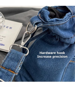 Sac en cuir de vachette de Style japonais avec logo personnalisé promotionnel pour femmes 2025 nouveau sac à cordon littéraire Simple polyvalent - Product Image 6