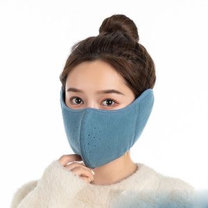 Máscara térmica gruesa de Invierno para mujer, máscara a prueba de frío y viento para exteriores, Protector de oídos para montar, lavado de máscara dos en uno - Product Image 3