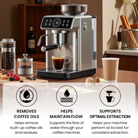 Tablettes de nettoyage pour machine à expresso pour le rinçage à contre-courant, l'élimination de l'huile de café, le groupe de brassage et l'entretien régulier