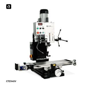 Độ chính xác cao 1.5 KW ctzx45 Hướng dẫn sử dụng khoan Báo Chí khoan và máy phay 80 ~ 1250rpm - Product Image 6