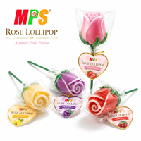 Bonbons durs en forme de rose pour la Saint-Valentin