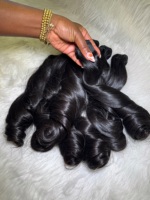 Nouvelle Offre Vente en Gros Livraison Directe Extensions de Cheveux Humains Bruts Vietnamiens Cheveux Bouclés Bruts Indiens Birmans Paquets de Cheveux Humains Ondulés Naturels