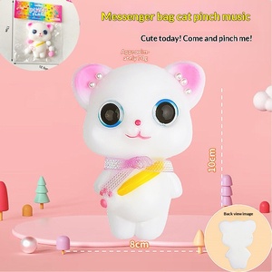 ของเล่นบีบแมวน้อยน่ารัก ตุ๊กตาแมว KT ของเล่นเสริมพัฒนาการทางประสาทสัมผัส บรรเทาความเครียดในออฟฟิศ กล่องเล็กสุดสร้างสรรค์ - Product Image 6