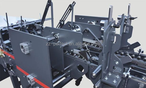 Máquina Plegadora y Encoladora de Cajas de Cartón Corrugado Industrial, Equipo Automático para Plegado y Encolado de Cartones <span class=keywords><strong>con</strong></span> Fondo Crash Lock - Product Image 4