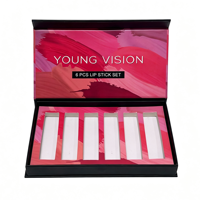Coffret Cadeau Personnalisé Couleurs Classiques avec Éponge Embossée, Finition Mate, Fermeture Magnétique, Haute Pigmentation, Nude Mat