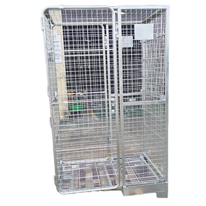 Jaula <span class=keywords><strong>de</strong></span> almacenamiento <span class=keywords><strong>de</strong></span> acero inoxidable OEM para logística <span class=keywords><strong>de</strong></span> almacén <span class=keywords><strong>de</strong></span> supermercado CNC doblado y procesamiento <span class=keywords><strong>de</strong></span> soldadura jaula <span class=keywords><strong>de</strong></span> transferencia conveniente - Product Image 2