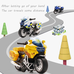 1:14 personnalisé blanc lumière <span class=keywords><strong>patrouille</strong></span> police retirer voiture en gros moulé sous pression en métal alliage <span class=keywords><strong>moto</strong></span> modèle enfants cadeaux Collection - Product Image 6