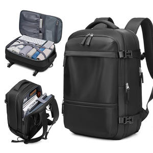 Sac à dos de randonnée de voyage grand format avec logo personnalisé, imperméable, pour le sport de plein air, avec compartiment à chaussures - Product Image 1