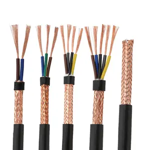 Cable blindado de línea alámbrica fabricantes de crédito 3X2.5mm cable eléctrico cable de alimentación de blindaje de núcleo múltiple