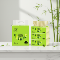 Vente en gros de mouchoirs en bambou 100% naturels, mouchoirs en papier doux pour voyage, fourniture en vrac d'usine, logo personnalisé imprimé