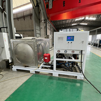 Refroidisseur d'eau industriel 7-200 kW à compresseur à vis avec moteur, économe en énergie et respectueux de l'environnement