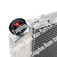 Radiateur en aluminium à 4 rangées pour 1969-1972 71 Chevrolet Corvette Small Block 5.7L V8
