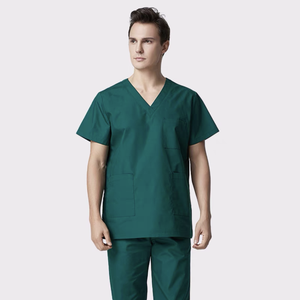 Instrumentos quirúrgicos Hospital Scrubs Set Uniformes Ropa DE TRABAJO Poliéster Algodón - Product Image 1