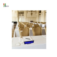 Merah/Putih/Biru/Hijau/Pink/Orange Warna LED Name Plate Mini Layar Pesan