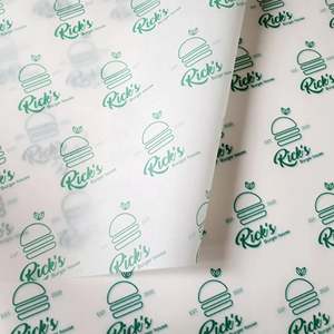 Papel de Envoltura Personalizado para Sushi, Shawarma, Sándwiches, Hamburguesas y Comida Rápida - Product Image 4