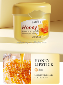 Soin des lèvres, masque réparateur aux fruits, hydratant bio, couleur miel, <span class=keywords><strong>aloe</strong></span> vera, pêche, baume à lèvres - Product Image 5