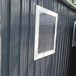 Abri de jardin moderne Huiding <span class=keywords><strong>en</strong></span> <span class=keywords><strong>bois</strong></span> traité sous pression avec cadre métallique du Shandong, couverture de 10x10 pieds, <span class=keywords><strong>toit</strong></span> <span class=keywords><strong>plat</strong></span>, facile à assembler - Product Image 5