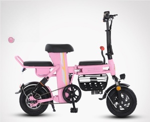 Voiture électrique parent-enfant de 12 pouces, petit scooter électrique pliable, scooter électrique à batterie au lithium pour mère et enfant actifs - Product Image 4